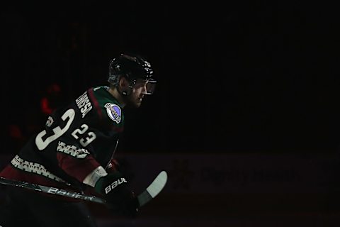 Oliver Ekman-Larsson #23 of the Arizona Coyotes.(Photo by Christian Petersen/Getty Images)