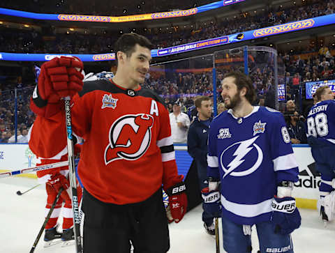 Brian Boyle #11 of the New Jersey Devils. (Photo by Bruce Bennett/Getty Images)