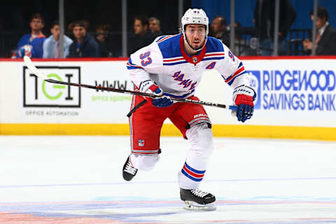 NEW YORK, NY – APRIL 05: Mika Zibanejad