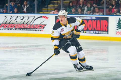 Braden Schneider #2 of the Brandon Wheat Kings Photo by Marissa Baecker/Getty Images)