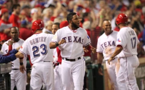 Elvis Andrus during the 2011 World Series. Matthew Emmons-USA TODAY Sports