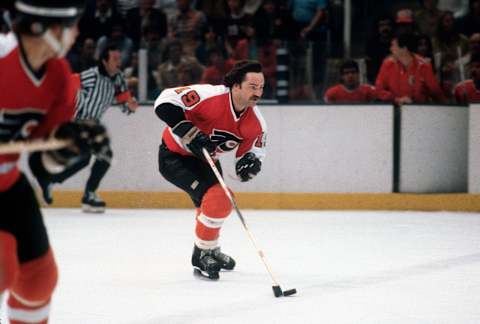 Rick MacLeish, Philadelphia Flyers (Photo by Focus on Sport/Getty Images)