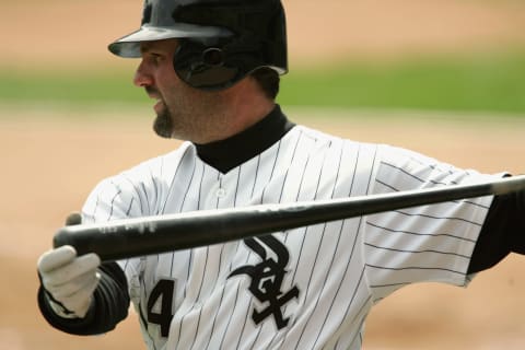 2005 Chicago White Sox star Paul Konerko. (Photo by Jonathan Daniel/Getty Images)