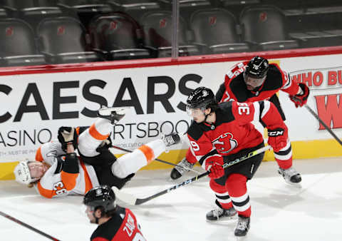 Nick Merkley – New Jersey Devils (Photo by Bruce Bennett/Getty Images)