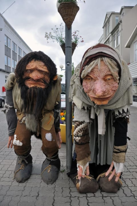 The Icelandic ogre Gryla.