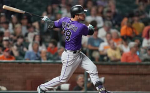 Nolan Arenado of the Colorado Rockies. (Photo by Thearon W. Henderson/Getty Images)