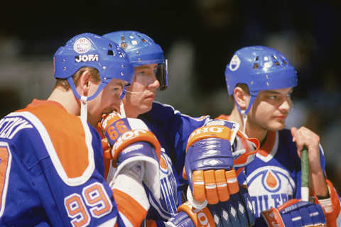 Edmonton Oilers (Photo by Bruce Bennett Studios via Getty Images Studios/Getty Images)