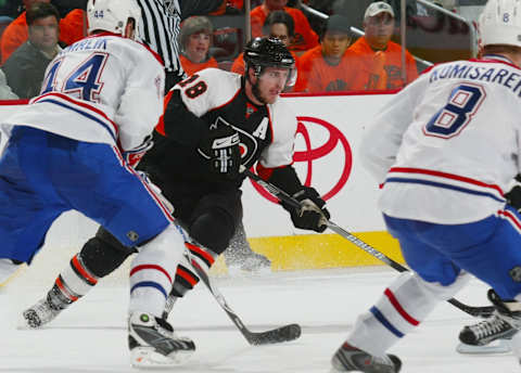 PHILADELPHIA – APRIL 28: Philadelphia Flyers Montreal Canadiens (Photo by Bruce Bennett/Getty Images)