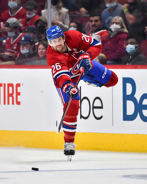 MONTREAL, QC – NOVEMBER 04: Jeff Petry #26 of the Montreal Canadiens. (Photo by Minas Panagiotakis/Getty Images)