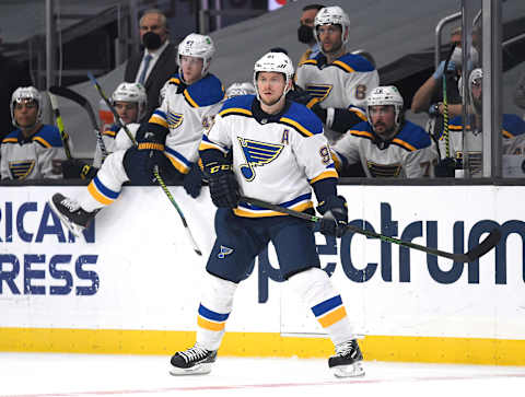 Vladimir Tarasenko #91 of the St. Louis Blues. (Photo by Harry How/Getty Images)