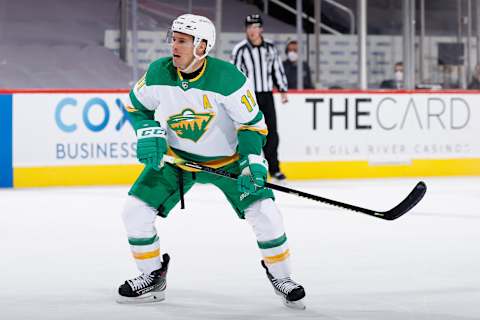 Zach Parise #11 of the Minnesota Wild. (Photo by Christian Petersen/Getty Images)