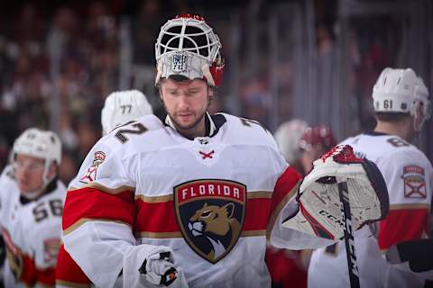 Goaltender Sergei Bobrovsky #72 of the Florida Panthers (Photo by Christian Petersen/Getty Images)