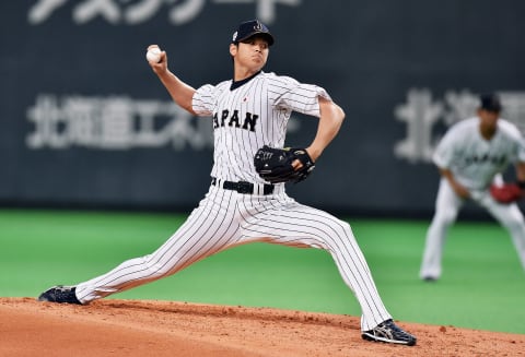 SAPPORO, JAPAN – NOVEMBER 08: Starting pitcher Shohei Otani