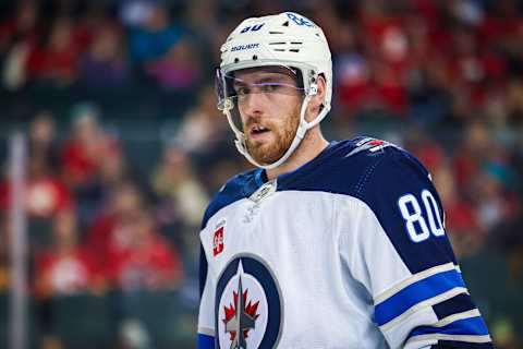 Winnipeg Jets, Pierre-Luc Dubois (80). Mandatory Credit: Sergei Belski-USA TODAY Sports