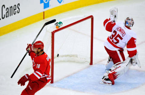 Radek Dvorak, Carolina Hurricanes (Photo by Grant Halverson/Getty Images)