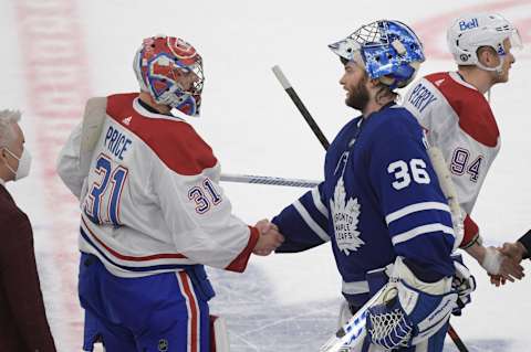 May 31, 2021; Toronto, Ontario, CAN; Montreal Canadiens goalie Carey Price Mandatory Credit: Dan Hamilton-USA TODAY Sports