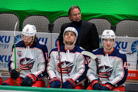 Columbus Blue Jackets Head Coach John Tortorella. Mandatory Credit: Jerome Miron-USA TODAY Sports