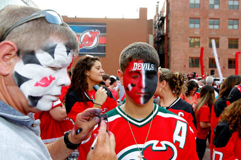 New Jersey Devils Fans (Photo by Paul Bereswill/Getty Images)