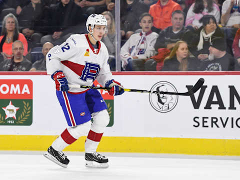 LAVAL, QC – DECEMBER 22: Lukas Vejdemo Laval Rocket Montreal Canadiens