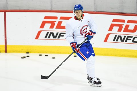 Montreal Canadiens Prospect Right Wing Jesse Ylonen (51) (Photo by David Kirouac/Icon Sportswire via Getty Images)