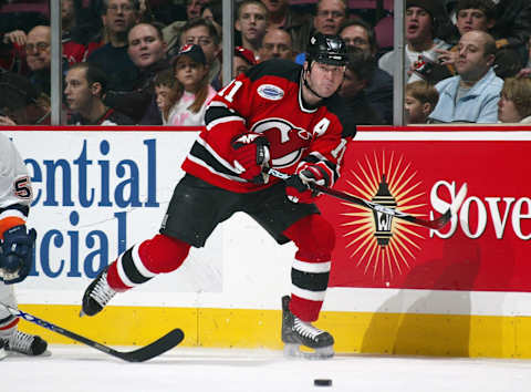 John Madden #11 of the New Jersey Devils (Photo by Bruce Bennett/Getty Images)