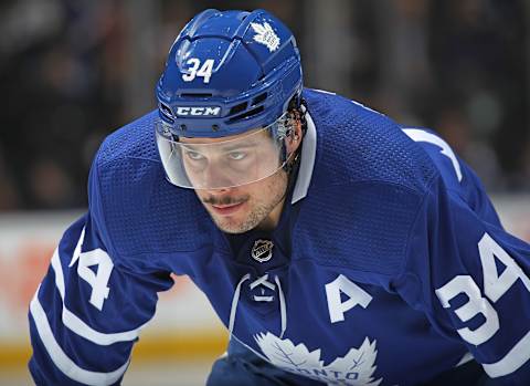 TORONTO, ON – DECEMBER 21: Auston Matthews #34 of the Toronto Maple Leafs. (Photo by Claus Andersen/Getty Images)