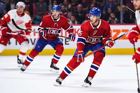 MONTREAL, QC – OCTOBER 10: Montreal Canadiens  (Photo by David Kirouac/Icon Sportswire via Getty Images)