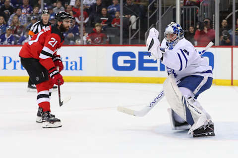 New Jersey Devils right wing Kyle Palmieri (21): (Ed Mulholland-USA TODAY Sports)