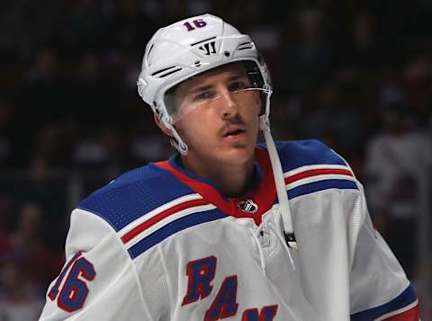 New York Rangers center Ryan Strome (16) Mandatory Credit: Jean-Yves Ahern-USA TODAY Sports