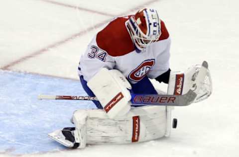 Jake Allen #34, Montreal Canadiens Mandatory Credit: Charles LeClaire-USA TODAY Sports