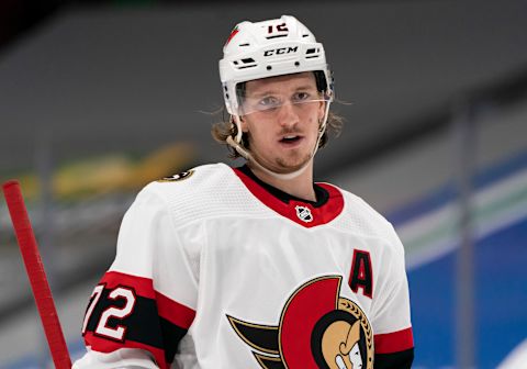 Thomas Chabot #72 of the Ottawa Senators (Photo by Rich Lam/Getty Images)