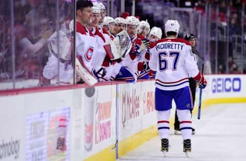 WASHINGTON, DC – JANUARY 19: Montreal Canadiens (Photo by Patrick McDermott/NHLI via Getty Images)