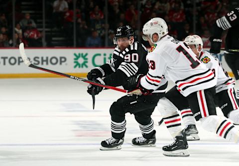 Tomas Tatar #90 of the New Jersey Devils. (Photo by Jamie Squire/Getty Images)