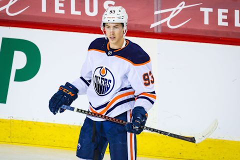 Ryan Nugent-Hopkins #93, Edmonton Oilers Mandatory Credit: Sergei Belski-USA TODAY Sports