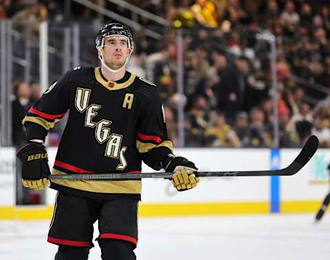 Vegas Golden Knights, Reilly Smith #19. (Photo by Ethan Miller/Getty Images)