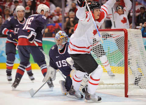 Canada’s Corey Perry. (Photo by Christopher Morris/Corbis via Getty Images)