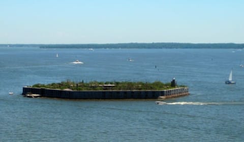 Fort Carroll Island near Baltimore, Maryland.