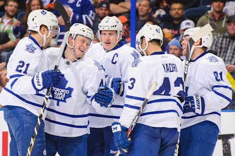 Morgan Rielly, Toronto Maple Leafs (Photo by Derek Leung/Getty Images)