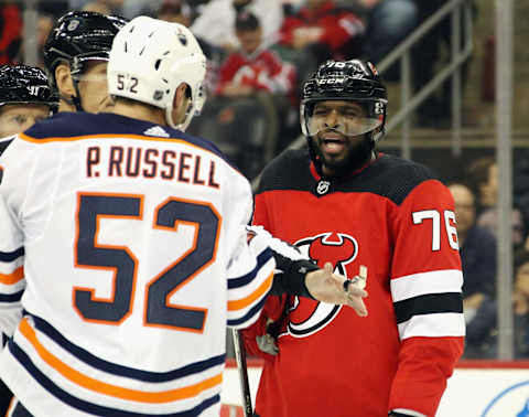 P.K. Subban #76 of the New Jersey Devils (Photo by Bruce Bennett/Getty Images)