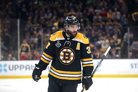 Patrice Bergeron (Photo by Adam Glanzman/Getty Images)