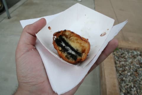 Fried Oreos have become classic state fair fare.