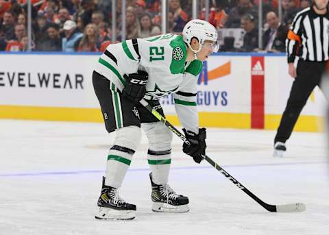 Dallas Stars, Jason Robertson #21. (Photo by Lawrence Scott/Getty Images)