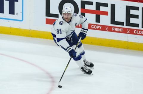 Steven Stamkos #91, Tampa Bay Lightning Mandatory Credit: David Berding-USA TODAY Sports