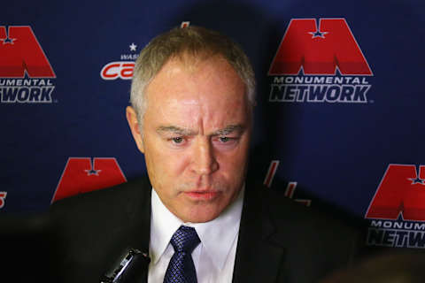 Brian MacLellan, General Manager of the Washington Capitals (Photo by Bruce Bennett/Getty Images)