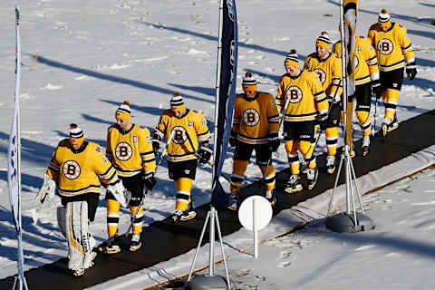 Goaltender Tuukka Rask #40 of the Boston Bruins. (Photo by Christian Petersen/Getty Images)