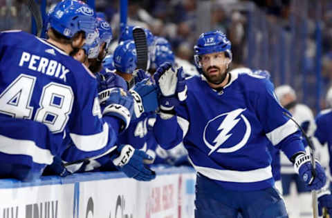 Alex Killorn #17 of the Tampa Bay Lightning (Photo by Mike Ehrmann/Getty Images)