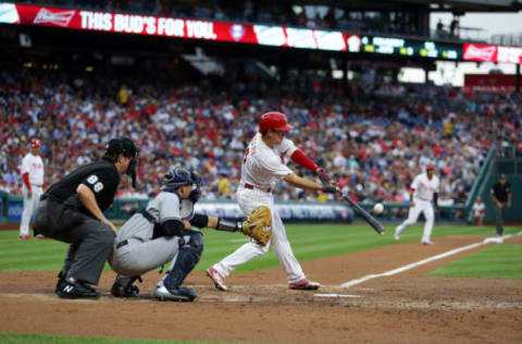 Kingery may be a regular in the second half even when Crawford returns. Photo by H. Martin/Getty Images.