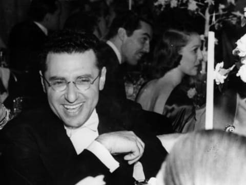 George Cukor at a reception in 1940.