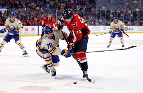 Connor McMichael, Washington Capitals Mandatory Credit: Timothy T. Ludwig-USA TODAY Sports