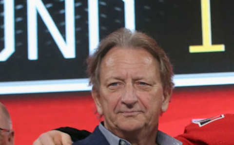 DALLAS, TX – JUNE 22: Eugene Melnyk attends the first round of the 2018 NHL Draft at American Airlines Center on June 22, 2018 in Dallas, Texas. (Photo by Bruce Bennett/Getty Images)